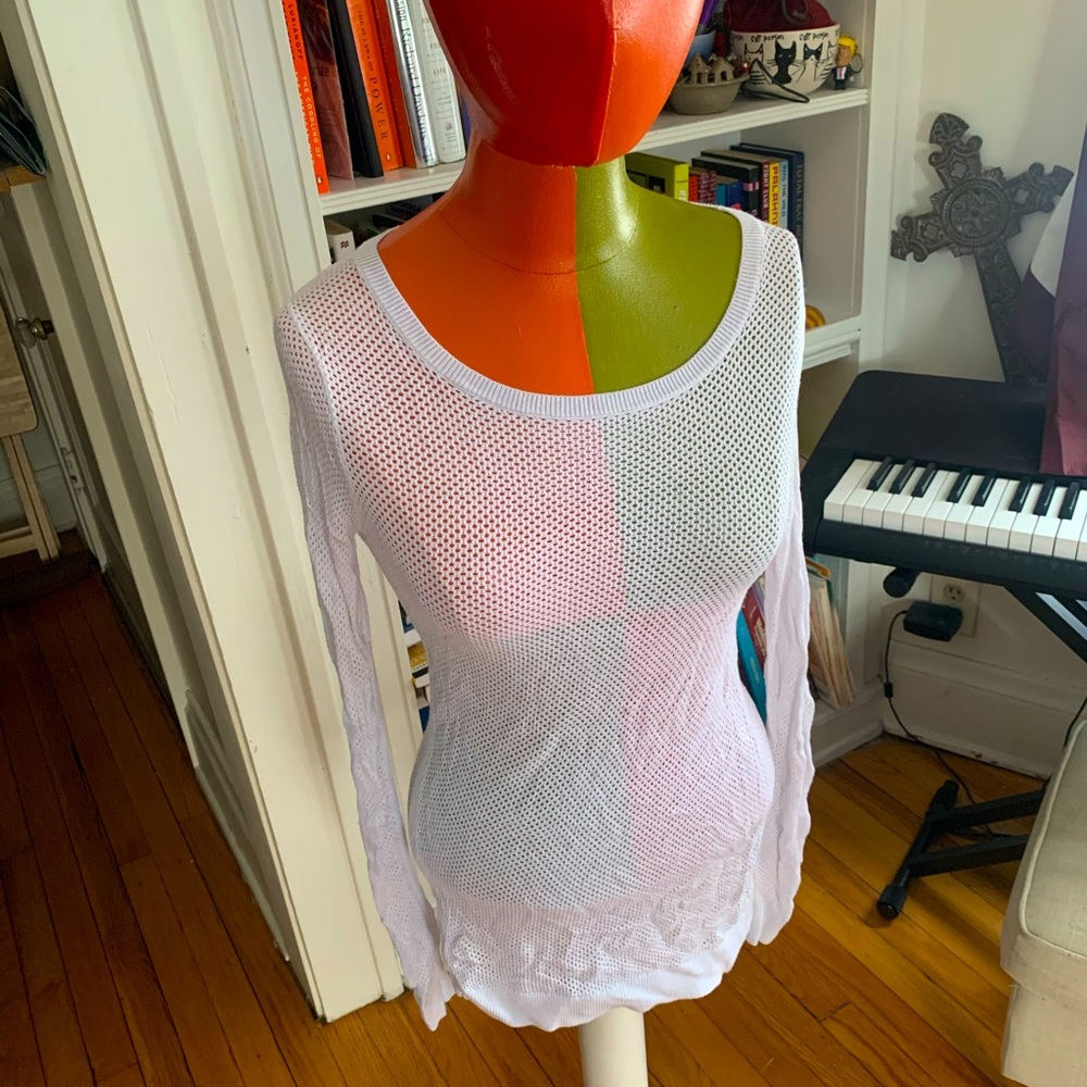 Express fishnet dress size XS